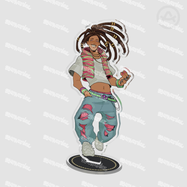 Jabber Fashion Clear Acrylic Standee