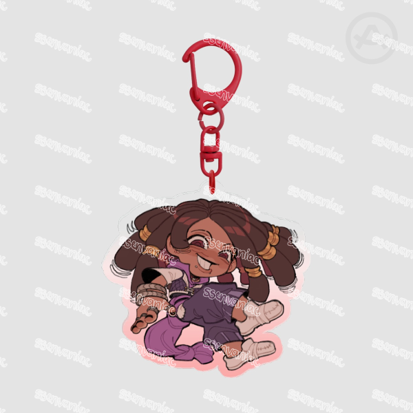 Jabber Clear Acrylic Keychains