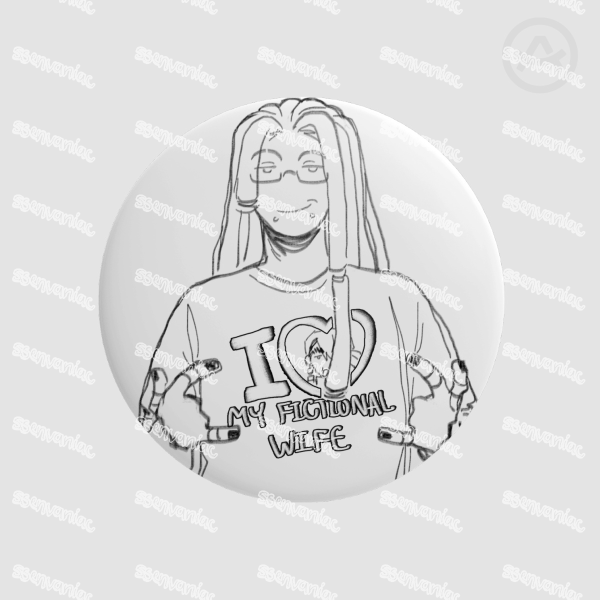 Janka Fictional Wife Pin