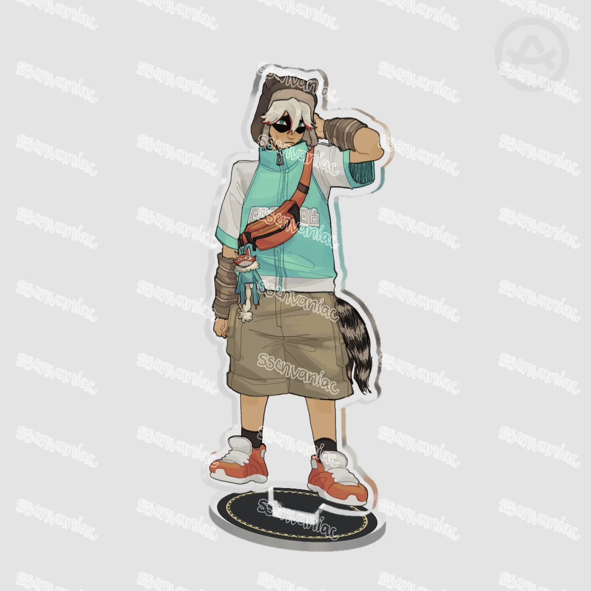 Fu Fashion Clear Acrylic Standee