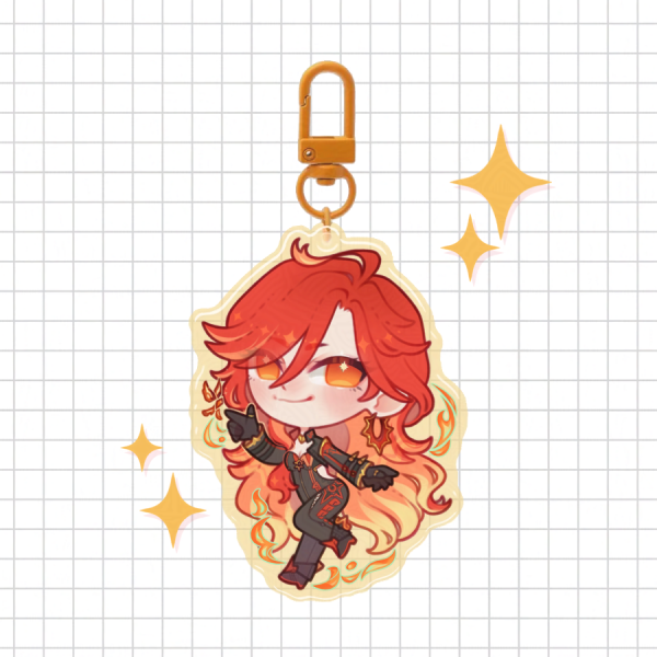 Genshin Impact: Mavuika Keychain