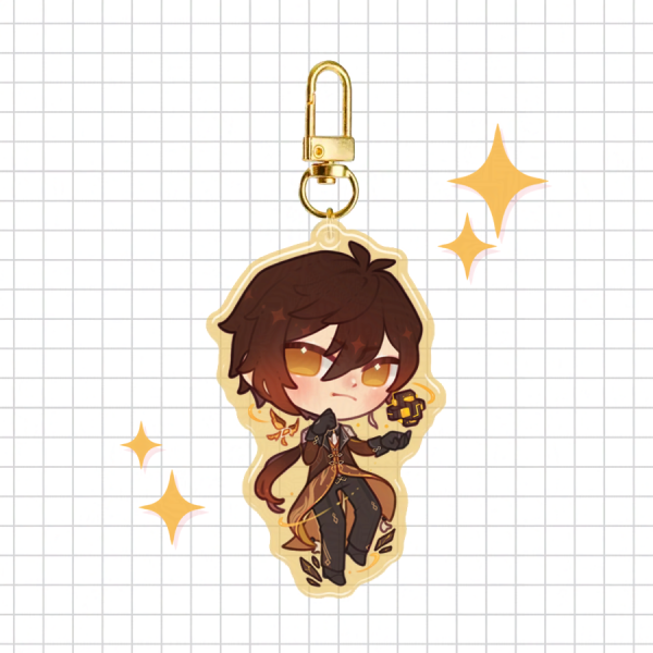 Genshin Impact: Zhongli Keychain