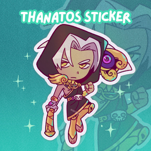 Thanatos Sticker