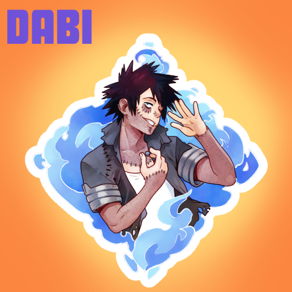Dabi Die Cut Sticker
