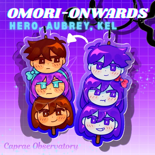 Onwards Dango - [Omori] Acrylic Keychain