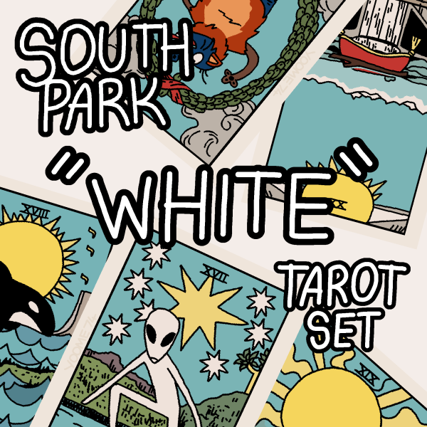 South Park Tarot Set (WHITE)