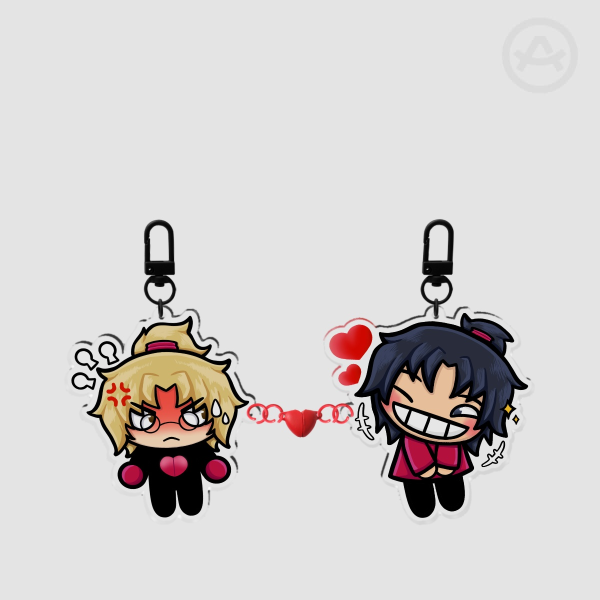 Koisuru Boukun x Pucca Magnet Keychains