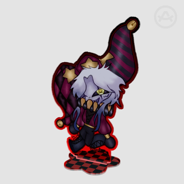 Pierrot Colored Edge Acrylic Standees