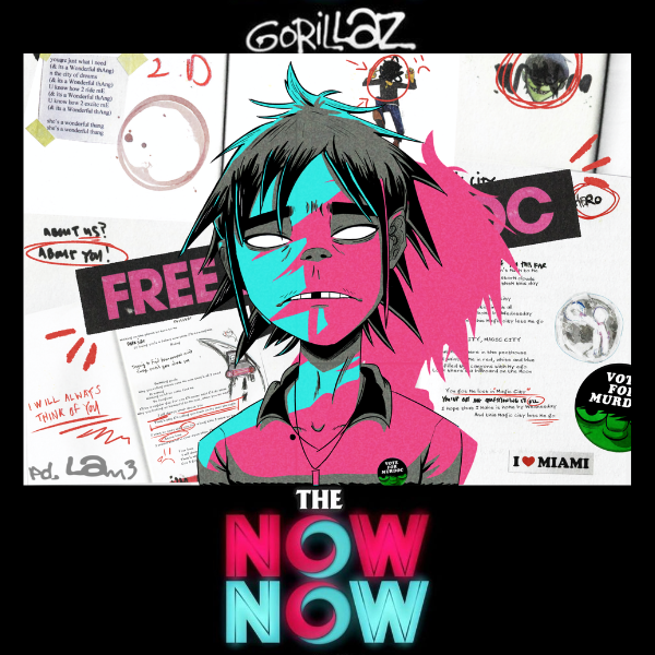 2D (Gorillaz) The Now Now Poster A4