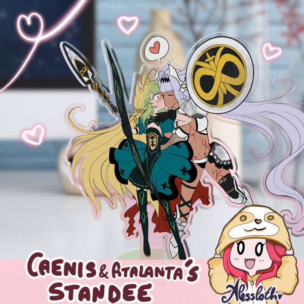 [Fate/Go] Caenis & Atalanta  Acrylic Standees