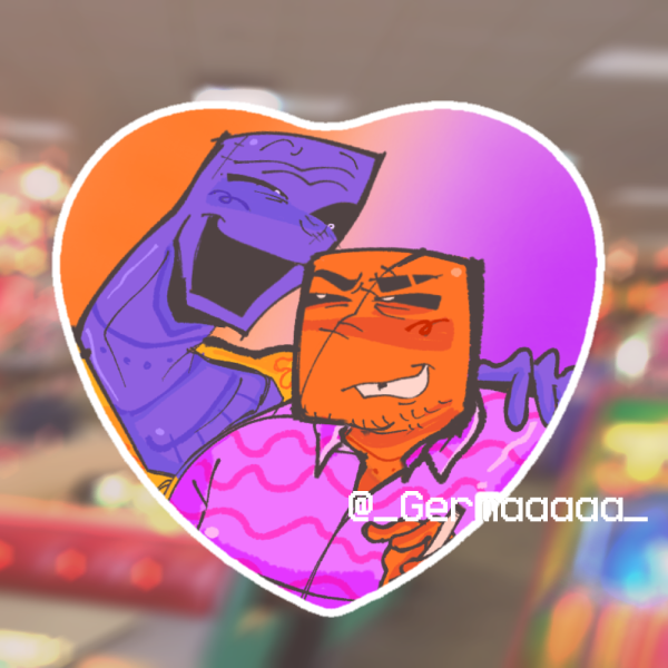 DaveSport DSAF Heart button
