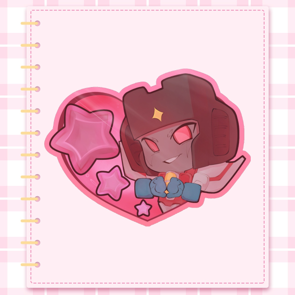 ELITE HEARTS STICKERS - STARSCREAM