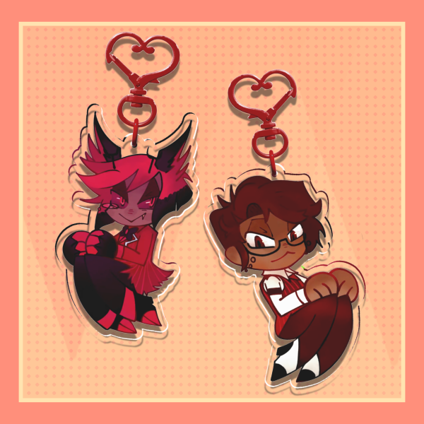 Alastor Keychain Set