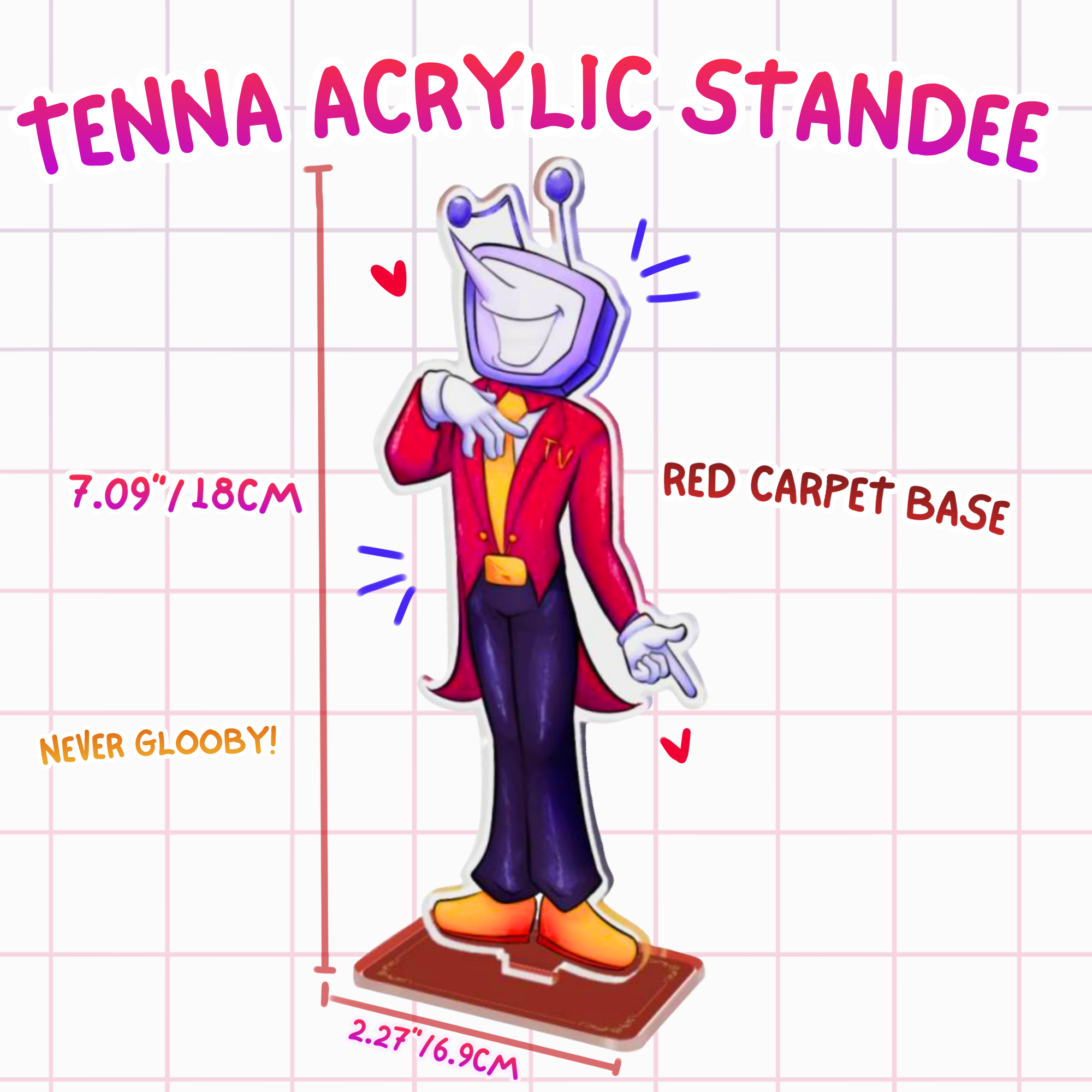 Tenna - Acrylic Standee [Deltarune]