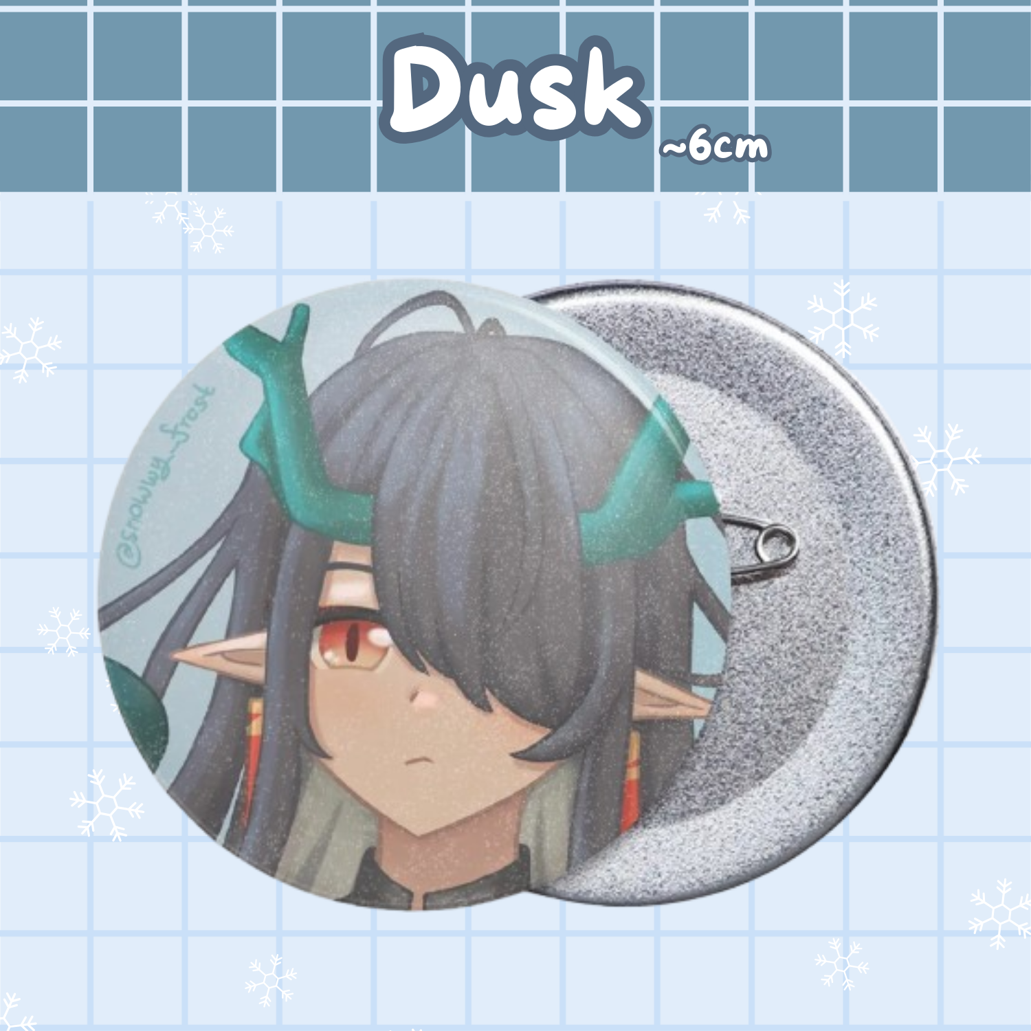 [Arknights] Button Pin - Dusk