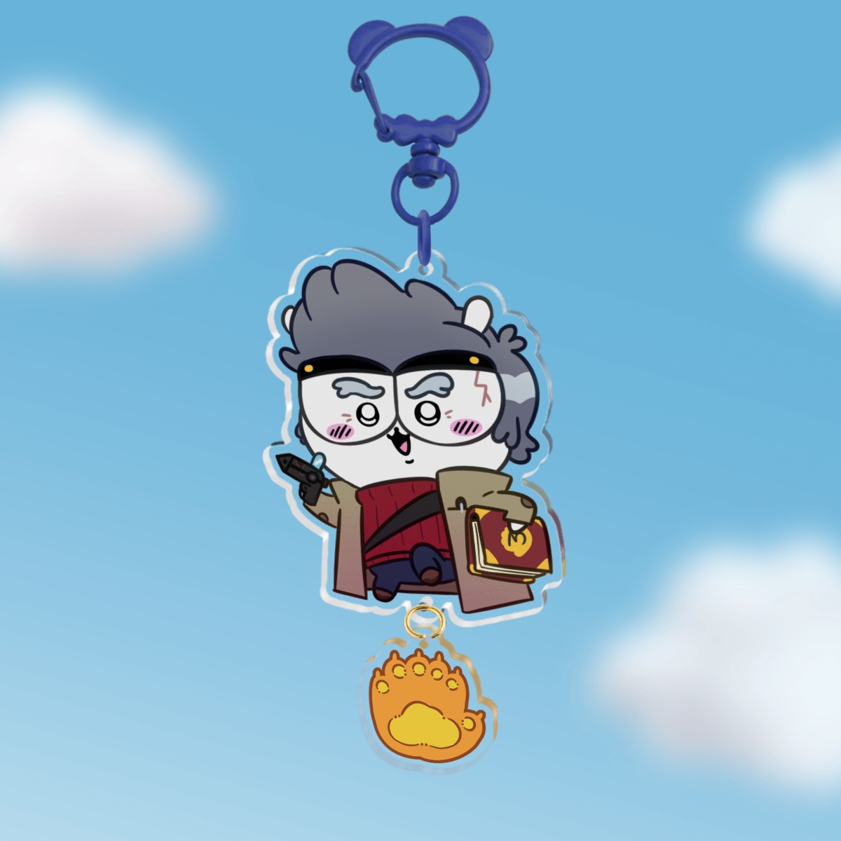 Stanford-kawa Keychain Gravity Falls