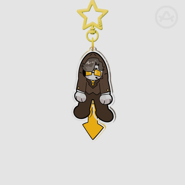 The Narrator Tailwag Keychain