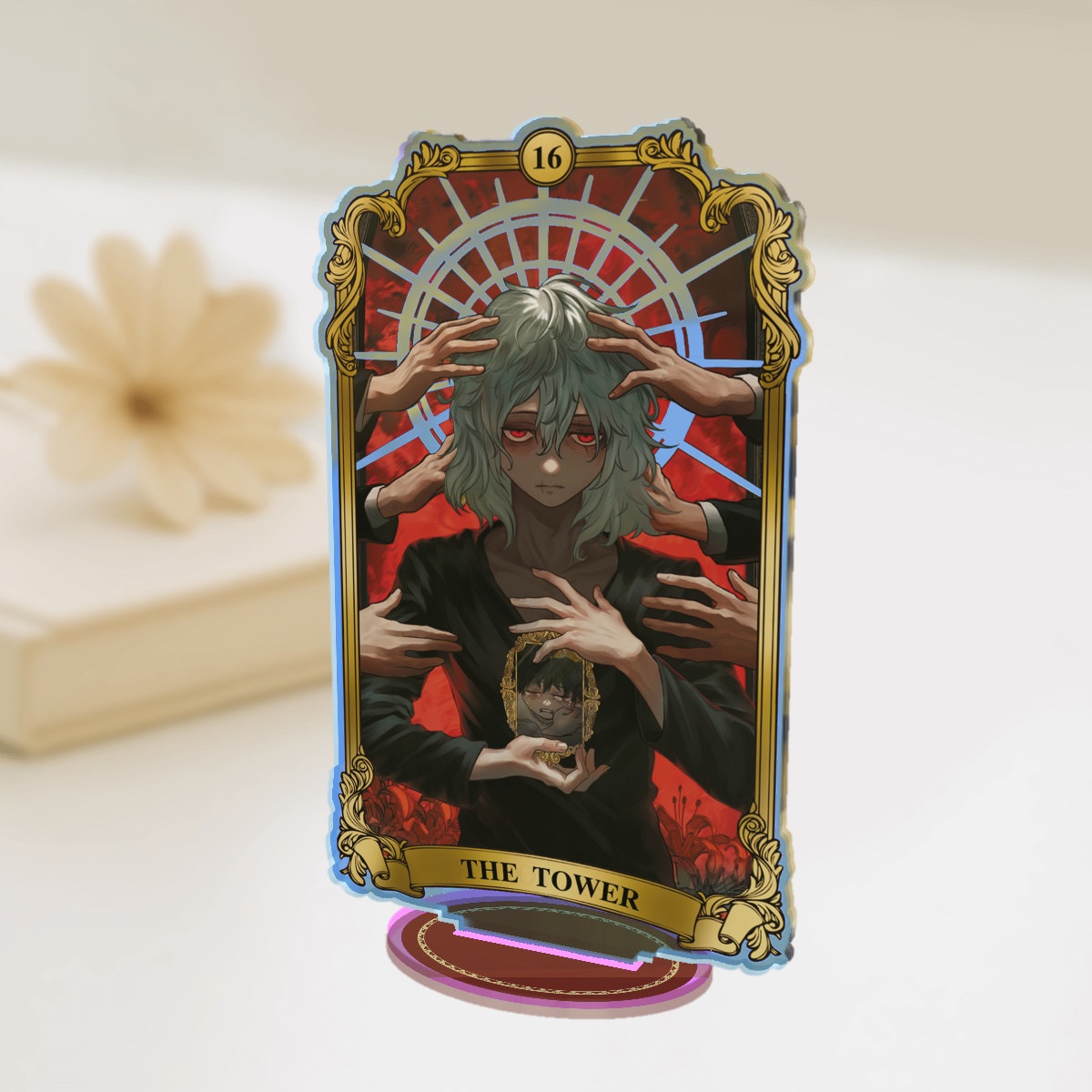 Tarot design -  Shigaraki -The tower XVI