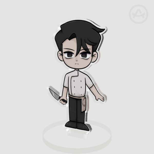 Dead Plate Vincent Clear Acrylic Standees