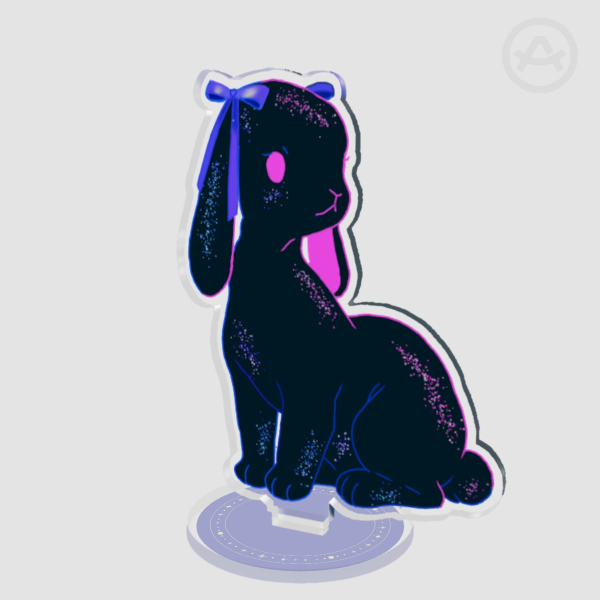 Void Bunny Clear Acrylic Standee