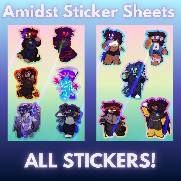 Amidst Sticker Set