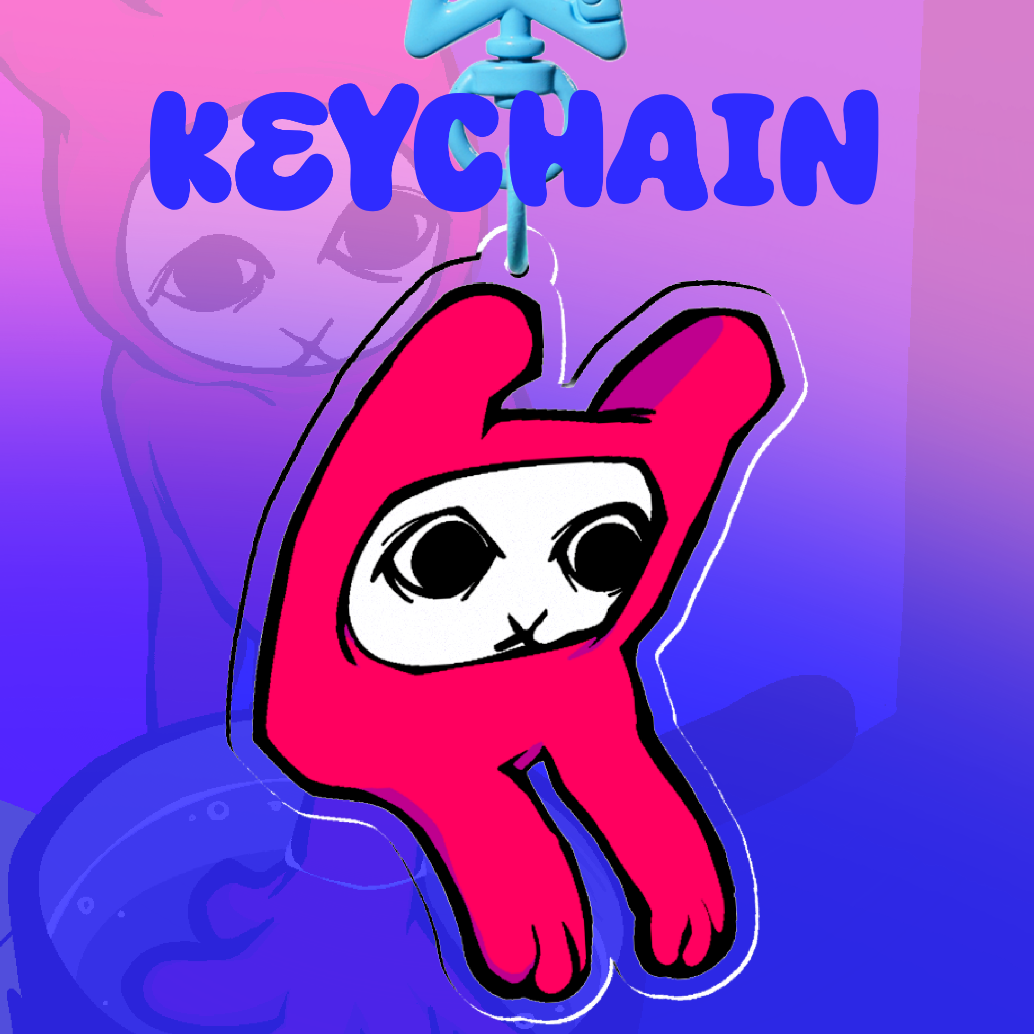Toto the Cat Keychain