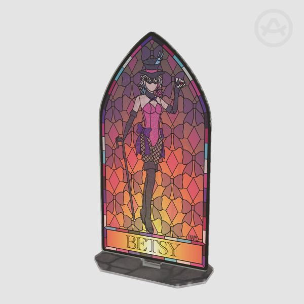Betsy Grayson OPAQUE Stained Glass Acrylic Stand