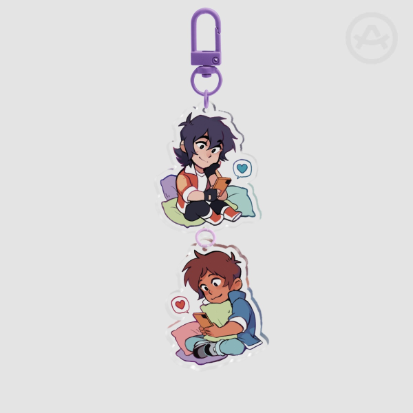 Klance texting - Connection Acrylic Keychain
