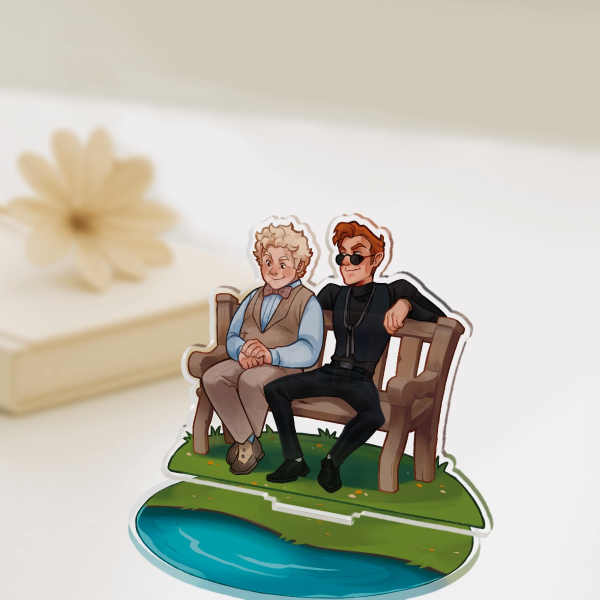 Good Omens Standee