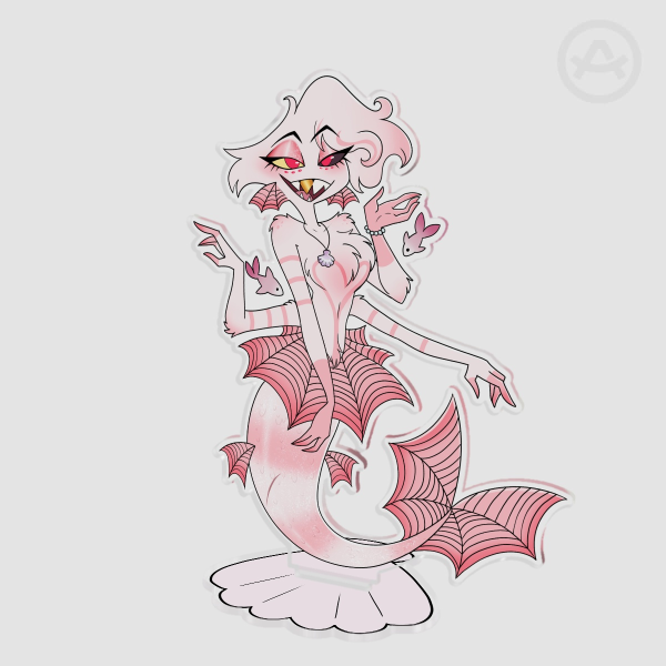 Mermaid Angel Dust Standee
