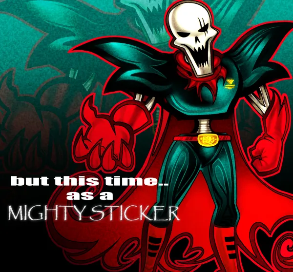 UF PAPYRUS STICKER