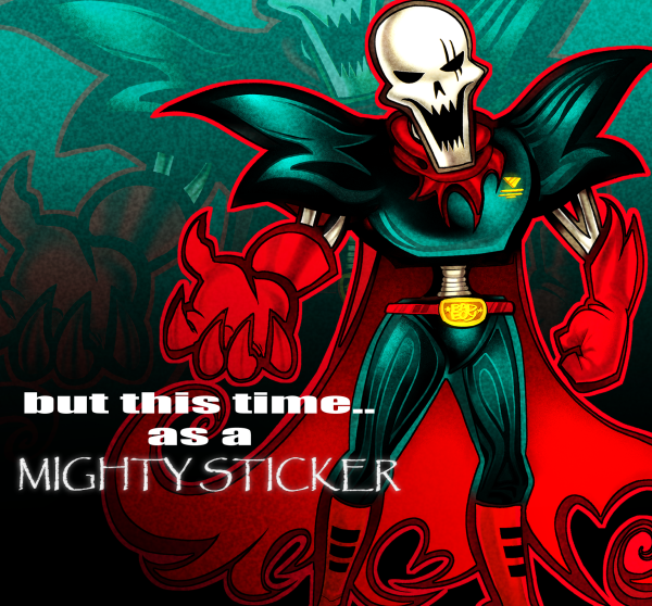 UF PAPYRUS STICKER