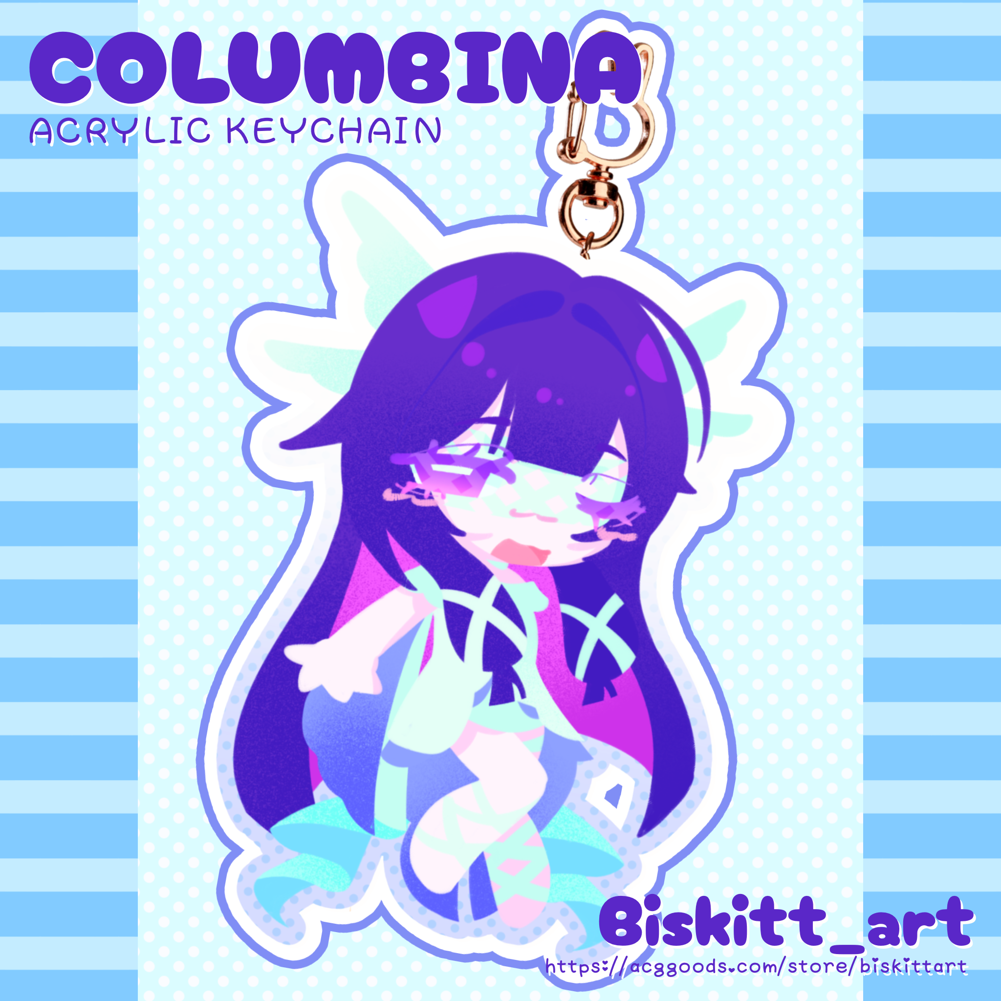 GENSHIN IMPACT -Columbina Keychain