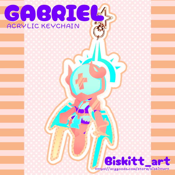 ULTRAKILL -Gabriel Keychain