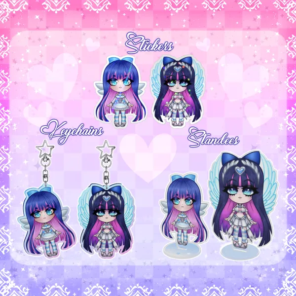 PASWG - Complete Chibi Angel Stocking Set