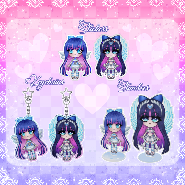 PASWG - Complete Chibi Angel Stocking Set