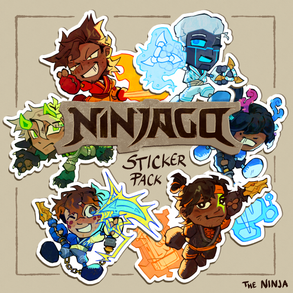NINJAGO Sticker Pack I - The Ninja
