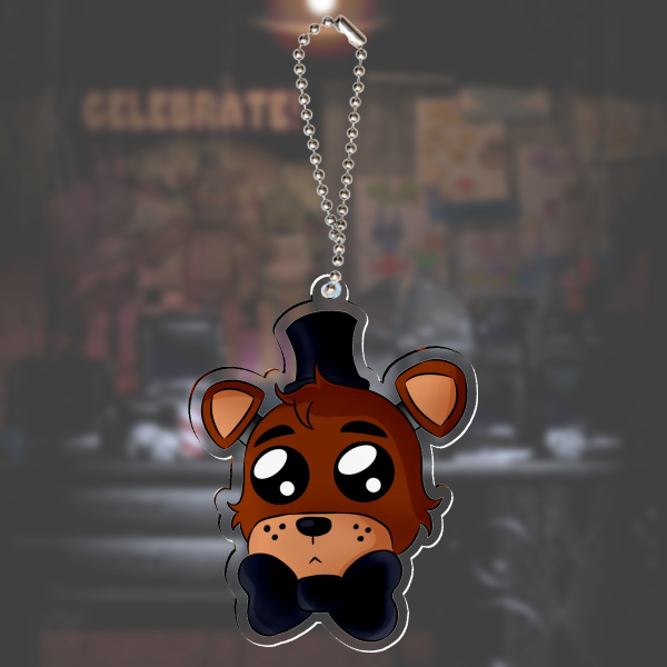 FNAF: Pleading Freddy Keychain