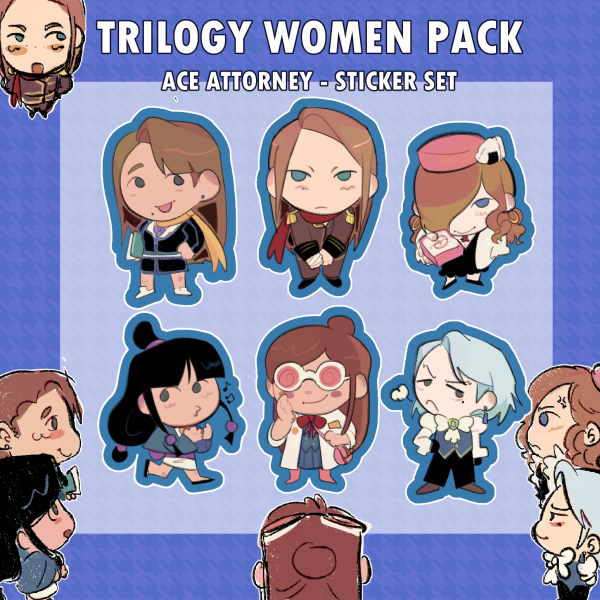 Ace Attorney - Trilogy Women pack