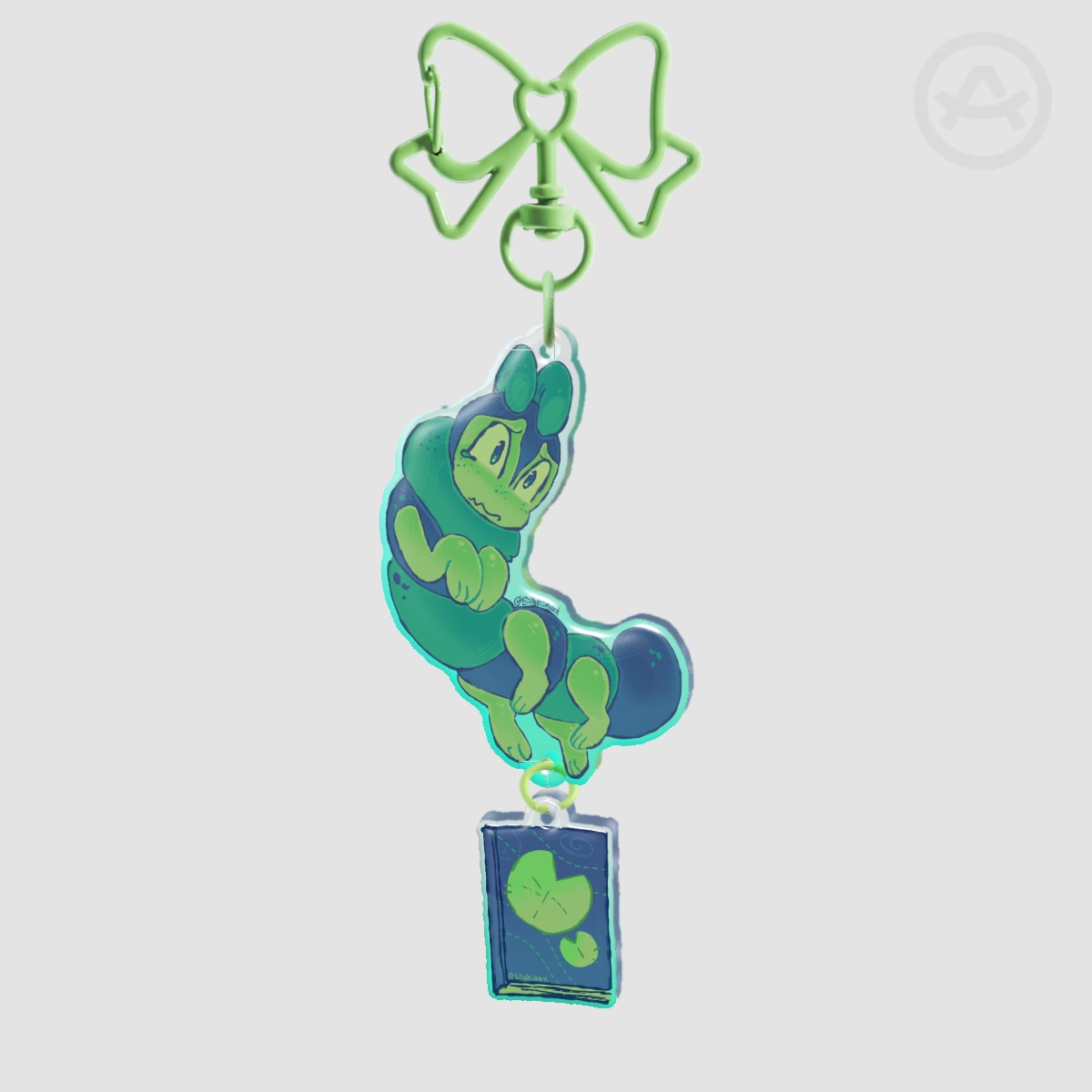 Squirm Acrylic Keychain