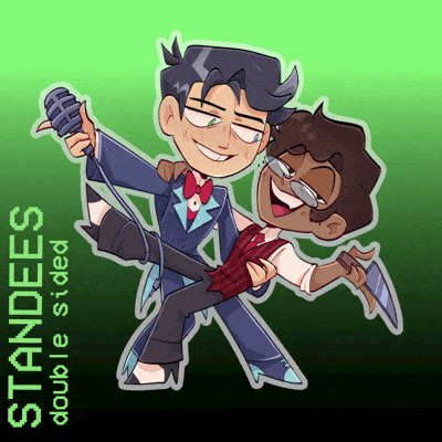 Murdermedia || Clear Acrylic Standees