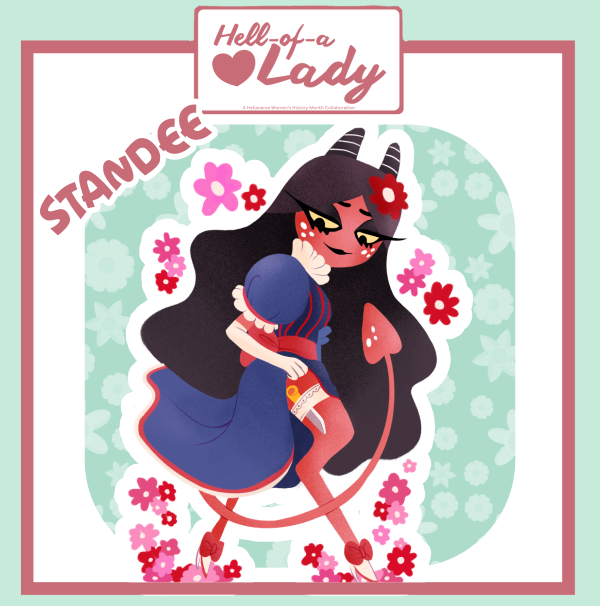 Hell of a Lady Moxxie's Mom Standee