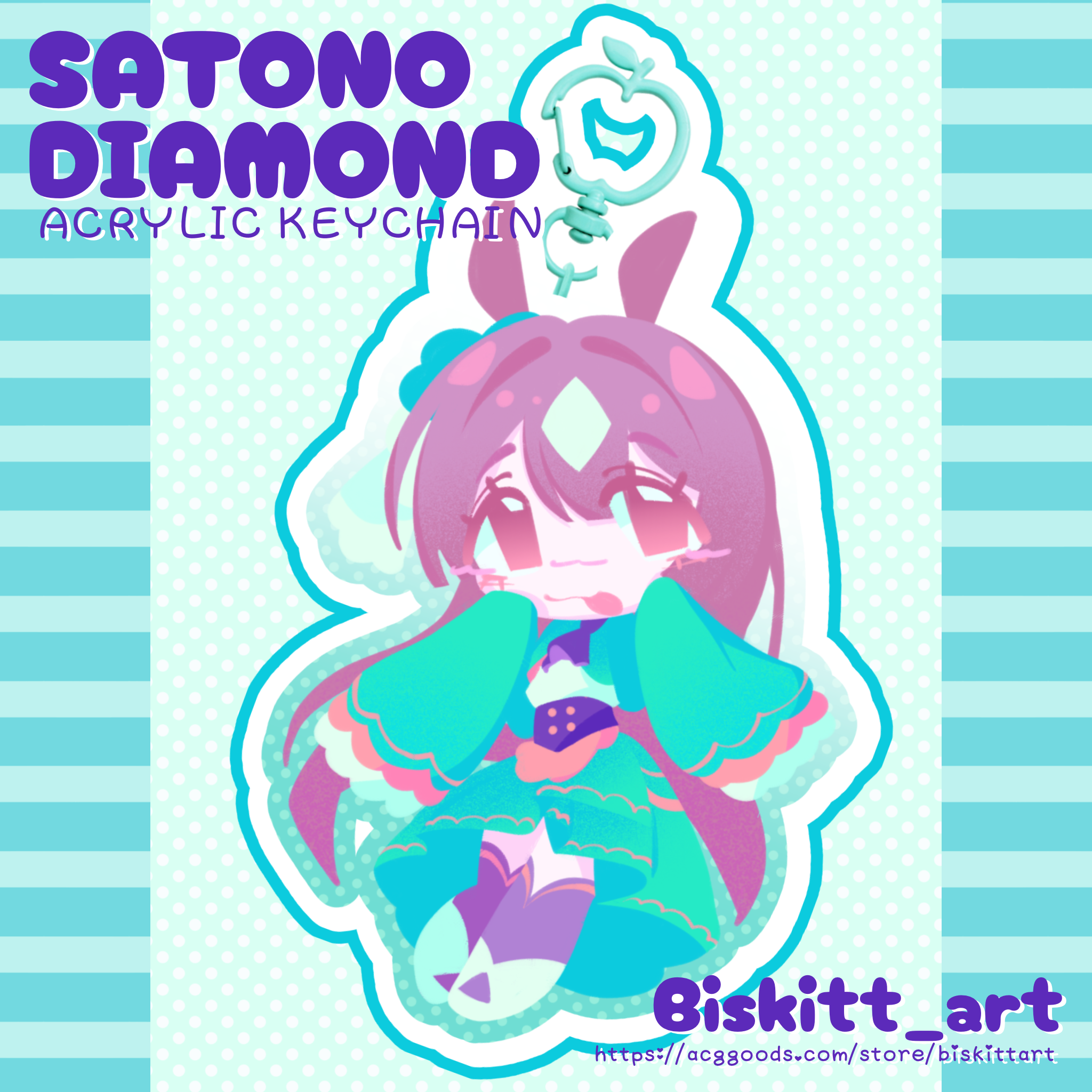UMAMUSUME- Satono Diamond Keychain