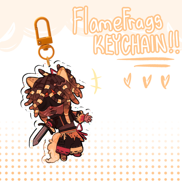 FlameFrags Keychain