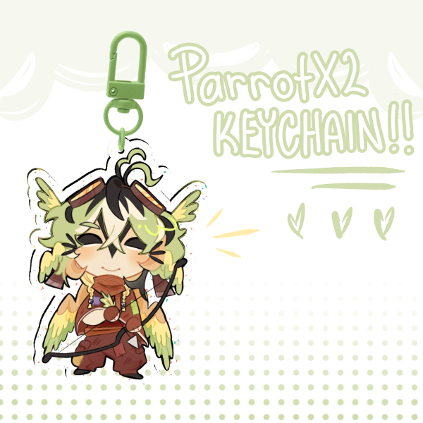 ParrotX2 Keychain