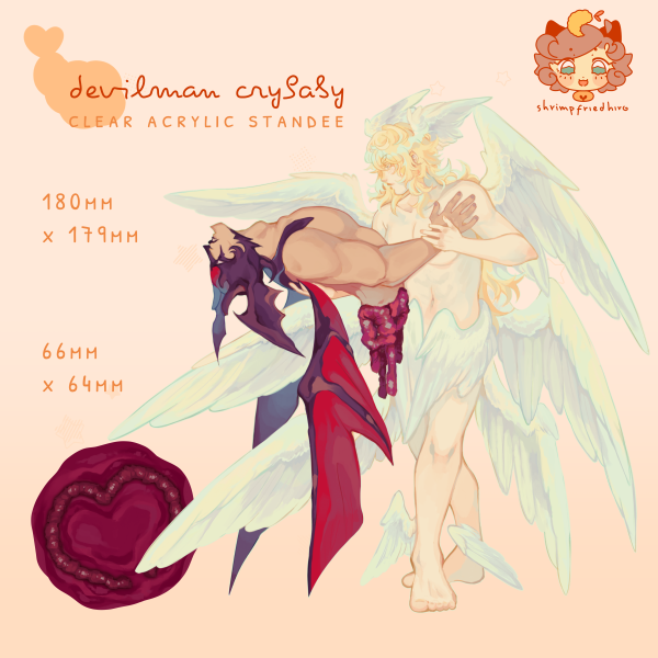 DEVILMAN CRYBABY ✩  Clear Acrylic Standee