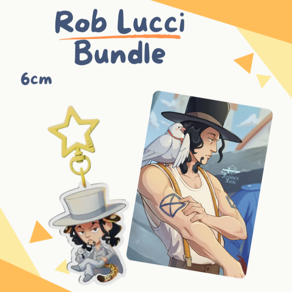 Rob Lucci's Bundle - Photocard and Charm