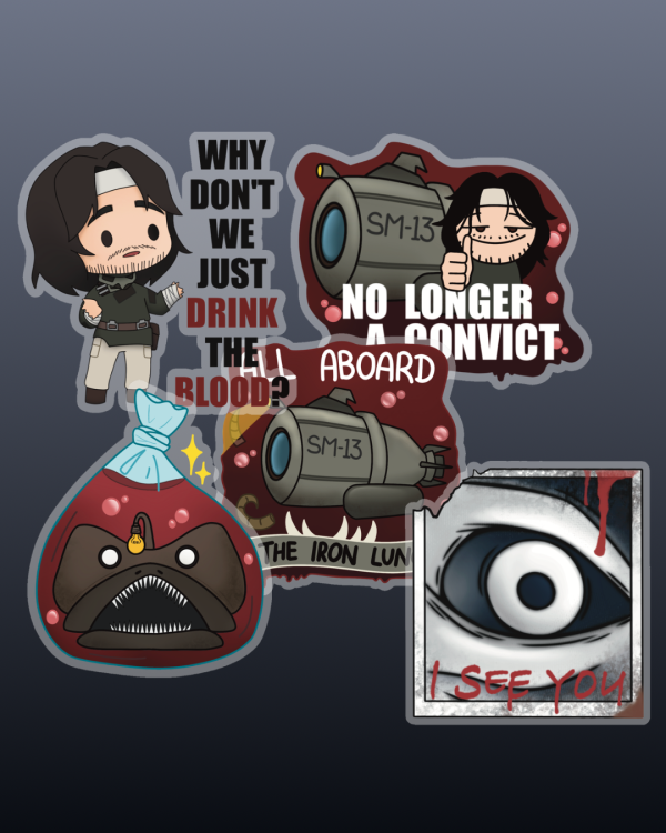 Iron Lung | 5pc Sticker Set