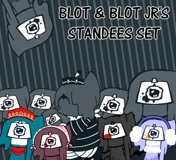 Blot & Blot Jr's Acrylic Standees Set