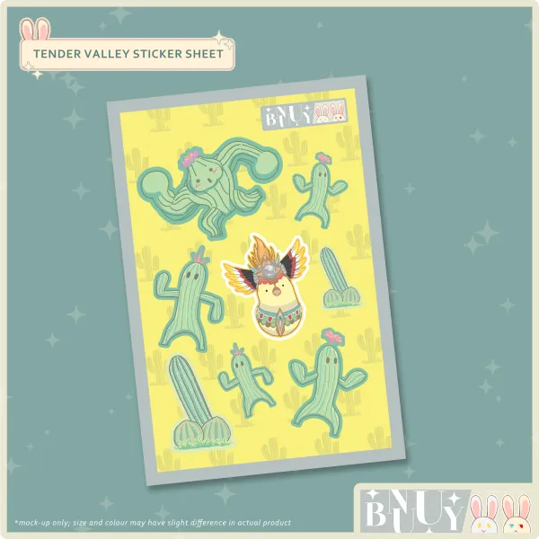 FFXIV: Tender Valley [Sticker Sheet]